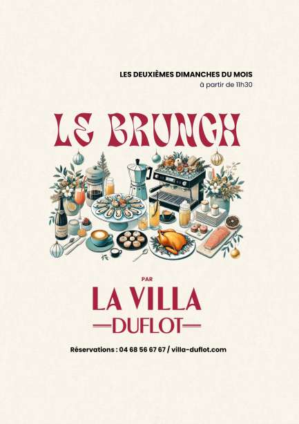 Brunch Villa Duflot Perpignan