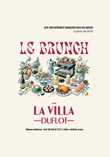 Brunch Villa Duflot Perpignan